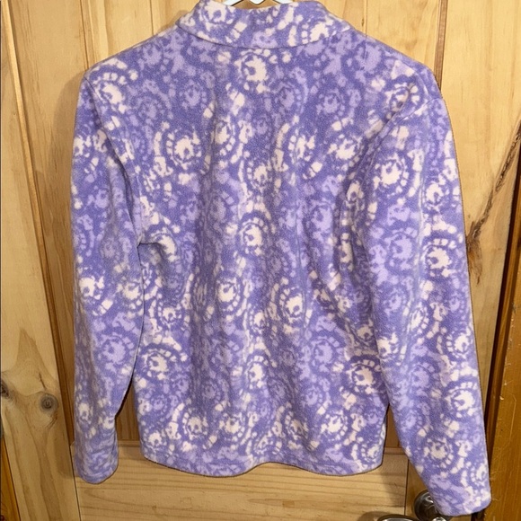 Eddie Bauer Purple Patterned Kids Jacket - Picture 3 of 5